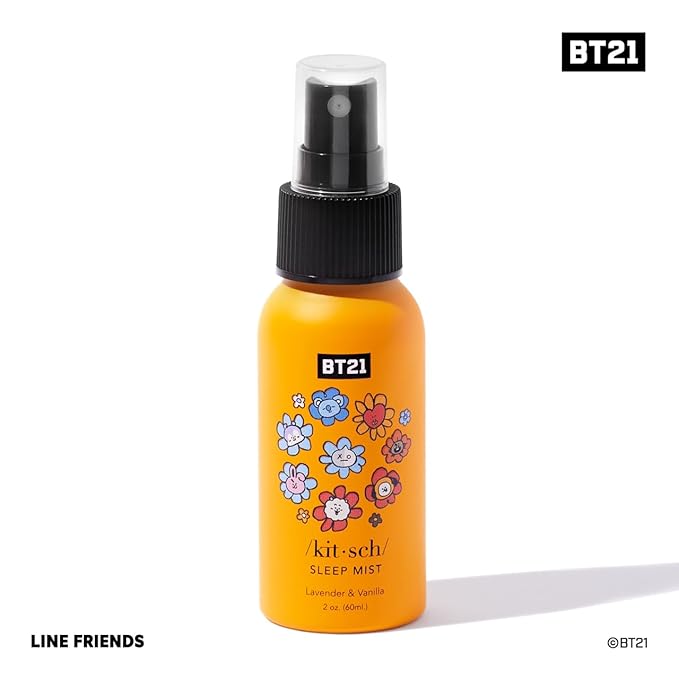 Kitsch Sleep Mist Fabric Spray - Calming Lavender Room Spray for Relaxation & Bedroom Essentials | Ideal Gifts for Women, 2 oz