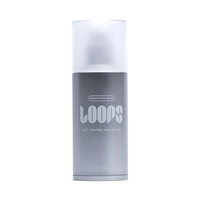 LOOPS Wrapping Mask - Lifts and Firms Skin - Collagen Face Masks -Skin Tightening Facial - Collagen Night Wrapping - Collagen's Mask's Overnight - Overnight Face Mask -Gifts for Women