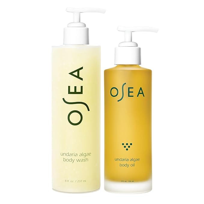 OSEA Undaria Cleanse & Glow Duo - Undaria Algae Body Oil & Undaria Algae Body Wash