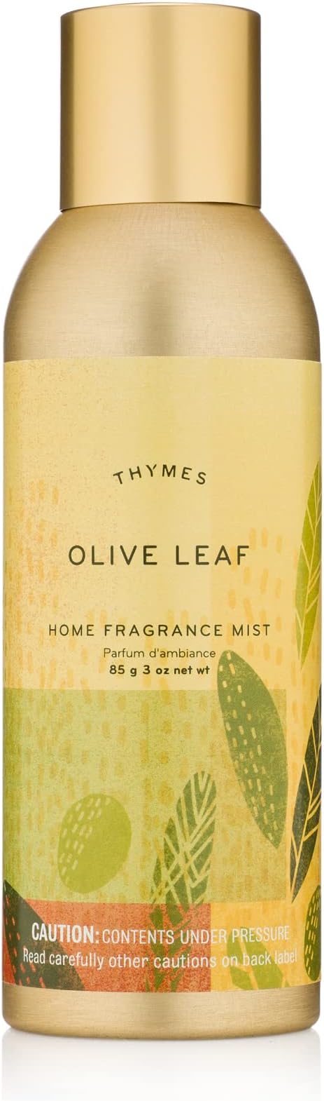 Thymes Home Fragrance Mist – Room Air Fresheners for Home Long Lasting – Air Freshener Spray – Premium Home Fragrance – Notes of Laurel Leaf, Lavender Flowers, and Patchouli (Olive Leaf, 3 oz)