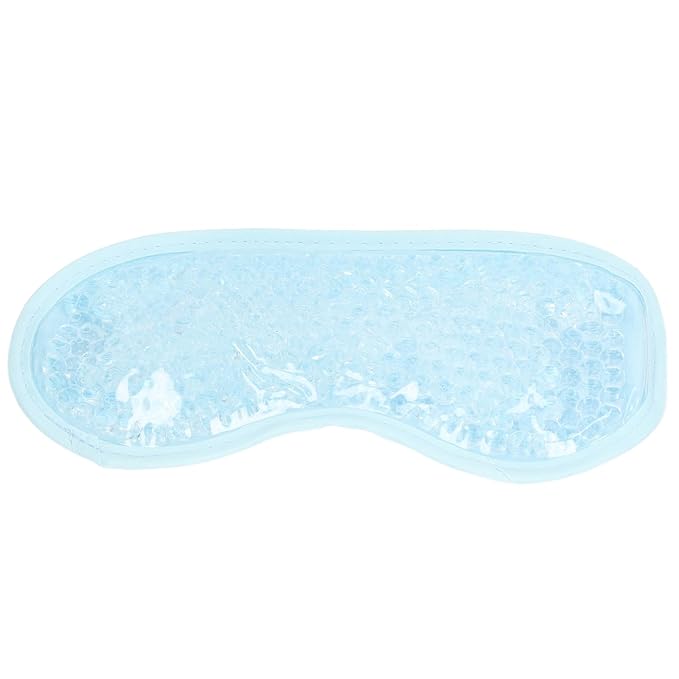 TOPINCN Cooling Eye Mask, Gel Eye Cover Reusable Cold Compress Ice Pack Sleeping Eye Cooling Pads for After Eyelid Surgery (Blue)