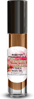 MOBETTER FRAGRANCE OILS Powdered Strawberries Fragrance Body Oil for Unisex