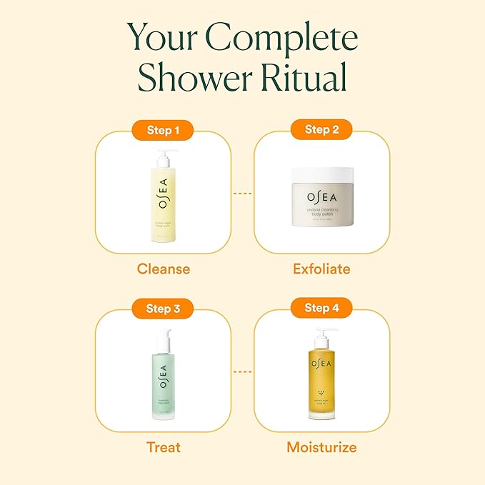 OSEA Undaria Cleanse & Glow Duo - Undaria Algae Body Oil & Undaria Algae Body Wash