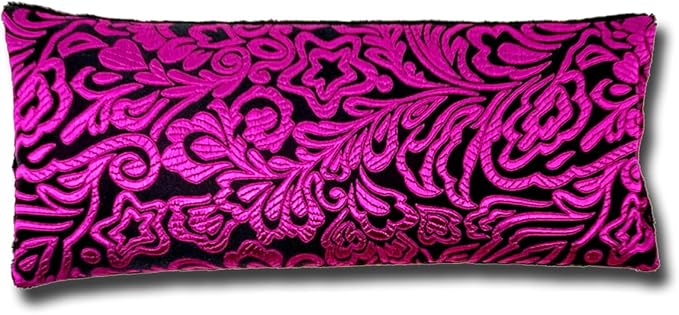 Handmade Luxe Serenity Eye Pillow - All-Natural Flaxseed - Unscented or Lavender Scented – Weighted Eye Mask for Yoga, Meditation, Hot & Cold Therapy