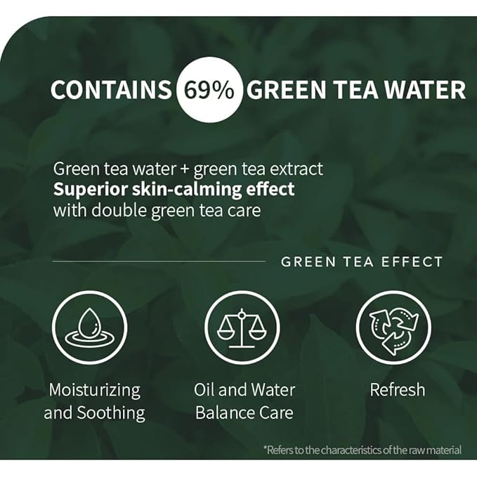 lapalette Calming Green Basic Skincare Set – Toner & Cream