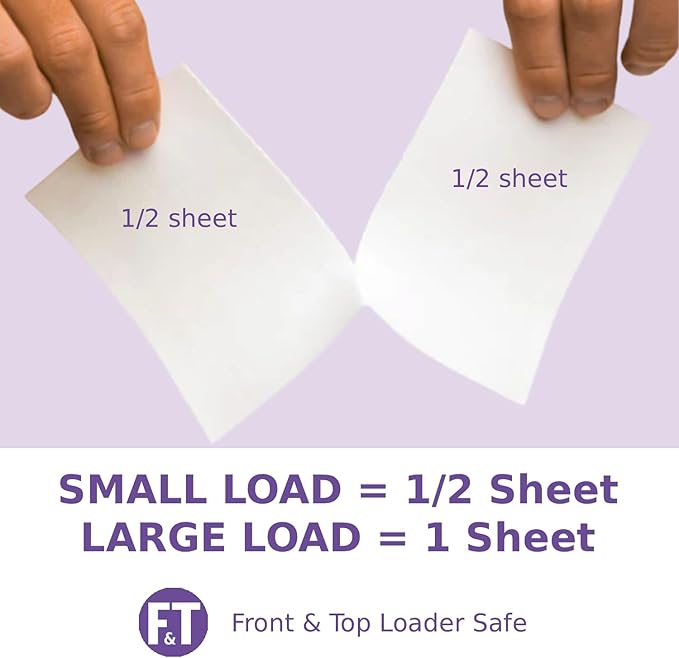 Lucent Globe Laundry Detergent Sheets. Pre-Measured Laundry Sheets. Powerful Stain Removal. Works in All Clothes Washers. World's Best Smelling Laundry Detergent. (1 Pack - 80 Washes, Lavender)