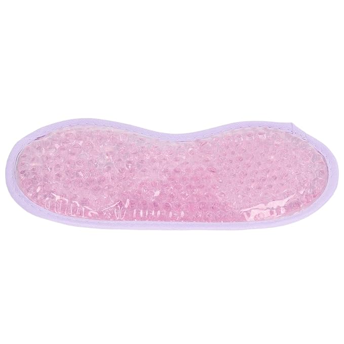 TOPINCN Cooling Eye Mask, Gel Eye Cover Reusable Cold Compress Ice Pack Sleeping Eye Cooling Pads for After Eyelid Surgery (Light Purple)