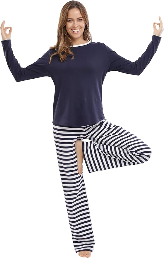 jijamas Incredibly Soft Pima Cotton Women’s Pajama Set The Soul Mate