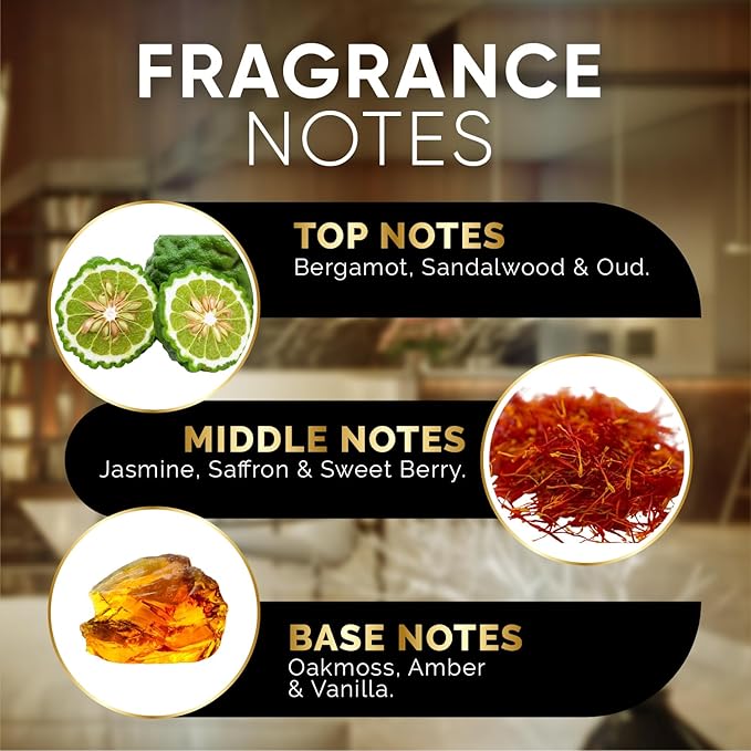 Luxury Hotel Diffuser Oil for Hotels and Homes - Aromatherapy Oils for use with an Essential Oil Diffuser at Home - Fragrance-Scent Diffuser Oil Blend (Maison Rouge) 4.05fl oz (120ml)