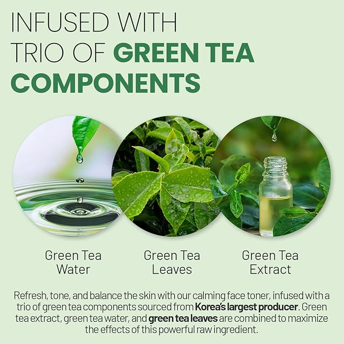 lapalette Calming Green Basic Skincare Set – Toner & Cream