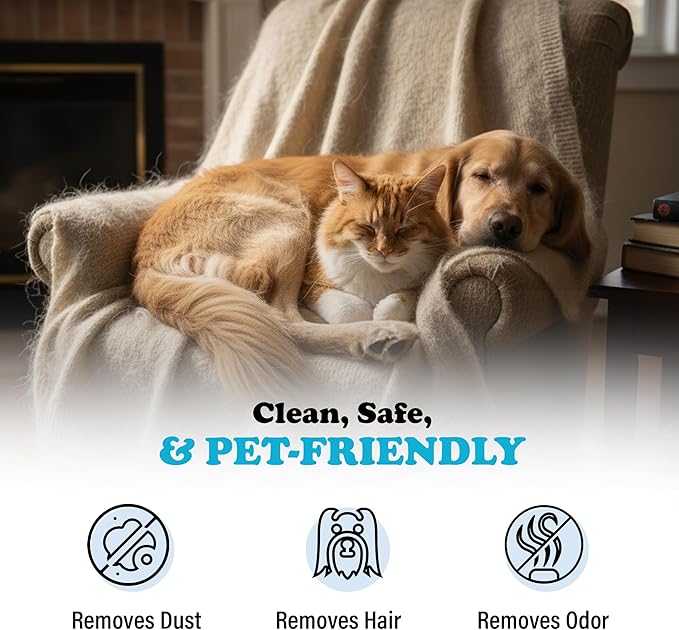 Wool Dryer Balls - Smart Sheep 3-Pack - XL Premium Natural Fabric Softener Award-Winning - Wool Balls Replaces Dryer Sheets - Laundry Balls