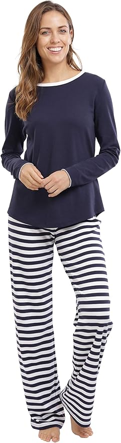 jijamas Incredibly Soft Pima Cotton Women’s Pajama Set The Soul Mate