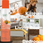 Citrus Magic Limited Edition Natural Odor Eliminating Air Freshener Spray, Cozy Pumpkin Chai, 3-Ounce, Pack of 3