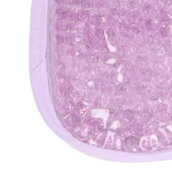 TOPINCN Cooling Eye Mask, Gel Eye Cover Reusable Cold Compress Ice Pack Sleeping Eye Cooling Pads for After Eyelid Surgery (Dark Purple)