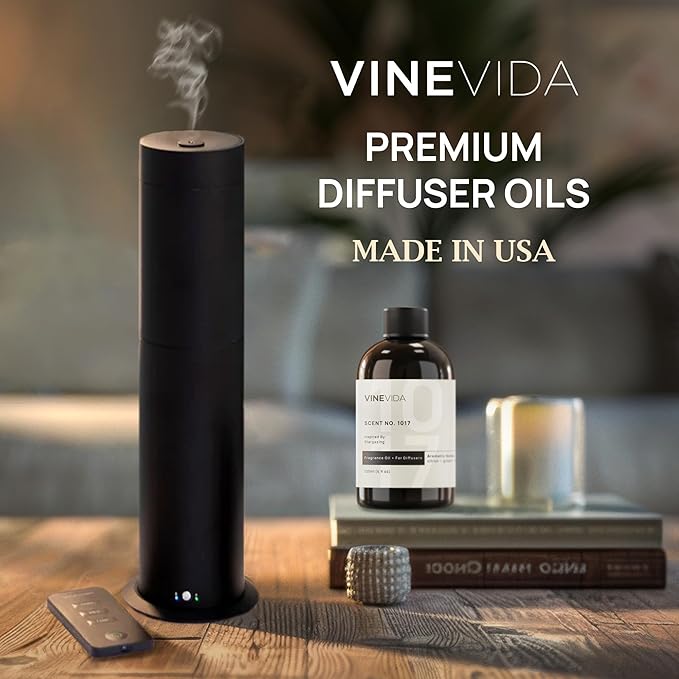 VINEVIDA [4 Fl Oz] Scent NO. 3200 Fragrance Oil for Cold Air Diffusers, Aromatic Notes of Lavender, Bergamot, Mint & Cinnamon Essential Oils for Diffuser Oil Refill & Air Freshener Spray