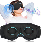 LC-dolida Sleep Mask with Bluetooth Headphones Bluetooth Sleep Mask Sleep Headphones,3D Eye Mask for Sleeping Mask Music Sleeping Headphones for Side Sleepers Meditation Gifts Gadgets for Men Women