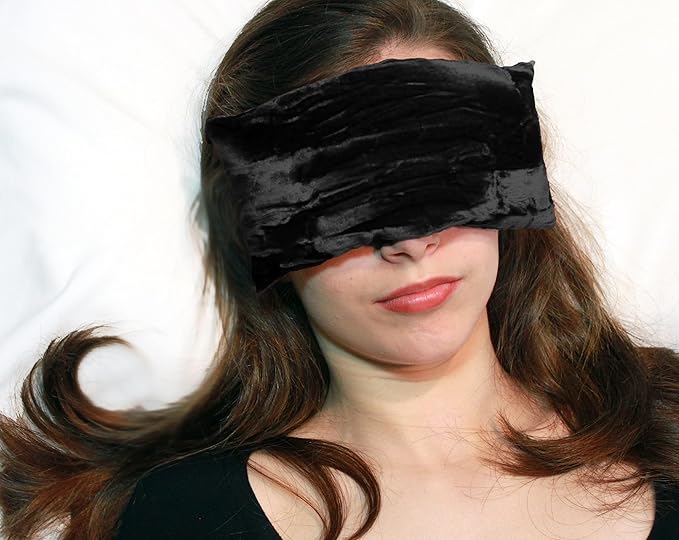 Handmade Luxe Serenity Eye Pillow - All-Natural Flaxseed - Unscented or Lavender Scented – Weighted Eye Mask for Yoga, Meditation, Hot & Cold Therapy