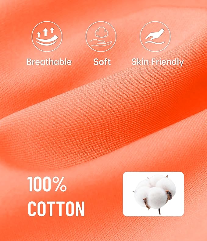 ANLIQI 100% Cotton Pajamas for Women Button Down Pajamas Long Sleeve Top & Pant Sleepwear Loungewear Pj Set with Pocket