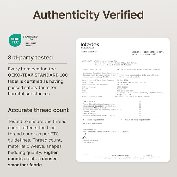 California Design Den Twin XL Sheets Set - Soft 400 Thread Count Sateen, Natural 100% Cotton Sheets, Deep Pockets with All Around Elastic for a Snug Fit, Durable Bedding Set - White