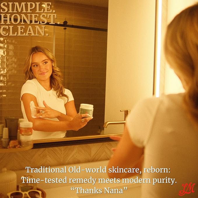 Whipped Tallow 24oz - All Natural Face Cream + Whole Body Moisturizer for Dry Skin - Made With Scented Oil Blend - No Preservatives, Parabens or Seed Oils - USA Made (Lavender)