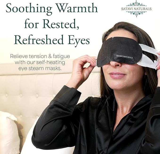 Spa Gift Set for Women – Eucalyptus Mint Aromatherapy Shower Steamers, Sugar Scrub, 24K Gold Eye Masks & Steam Eye Mask | Self Care & Relaxation Gift Box for Stress Relief at Home