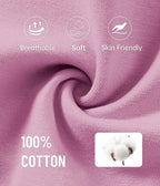 ANLIQI 100% Cotton Pajamas for Women Button Down Pajamas Long Sleeve Top & Pant Sleepwear Loungewear Pj Set with Pocket